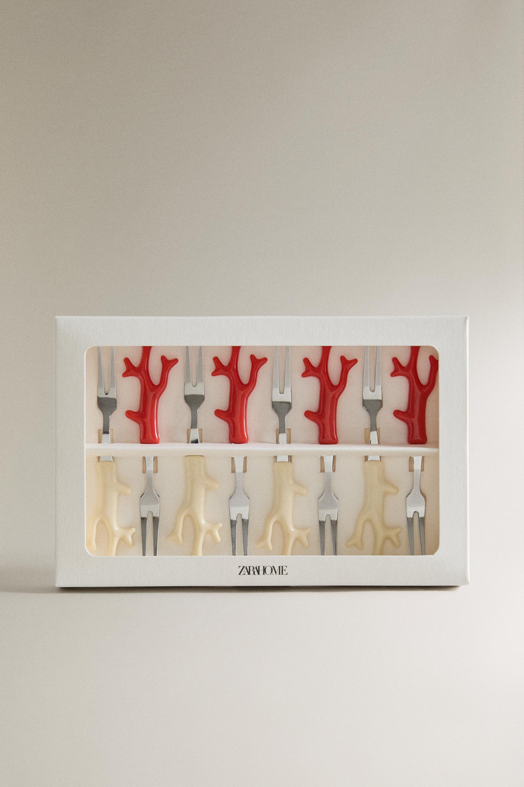 CORAL MINI FORK SET (PACK OF 8)
